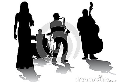 Jazz concert Vector Illustration