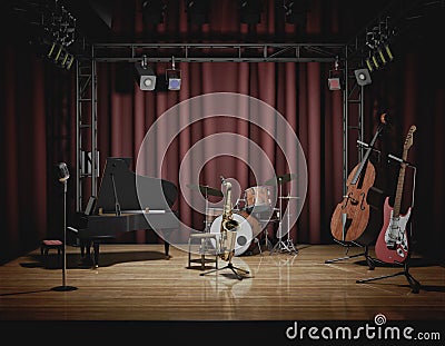 Jazz Concert Stock Photo