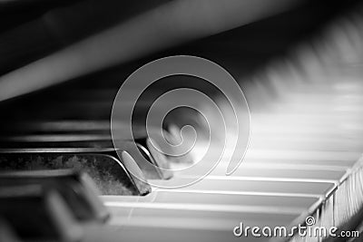 Jazz piano Stock Photo