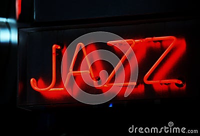 Jazz sign Stock Photo