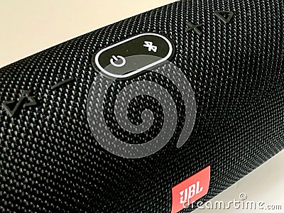 Original JBL Charge 4 Speaker Editorial Stock Photo