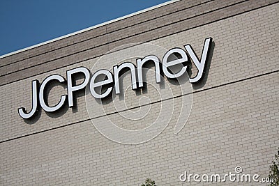 JCPenny Sign Editorial Stock Photo