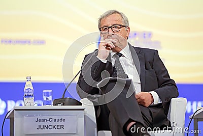 Jean-Claude Juncker Editorial Stock Photo