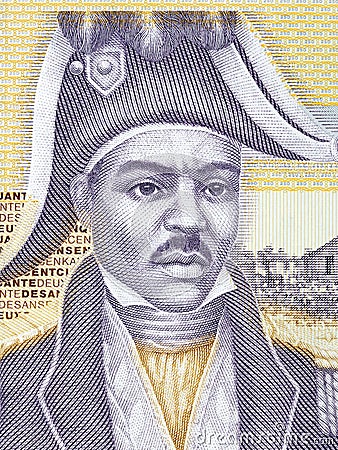 Jean-Jacques Dessalines portrait Stock Photo