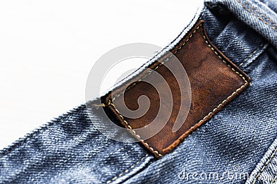 Jeans detail Stock Photo