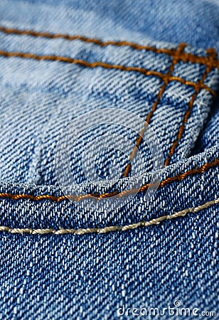 Jeans detail close-up Stock Photo