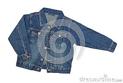 Jeans jacket Stock Photo