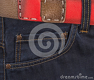 Jeans texture Stock Photo