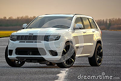 Jeep Grand Cherokee Trackhawk Editorial Stock Photo