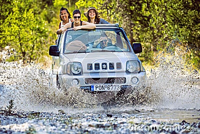 Jeep safari experience Editorial Stock Photo