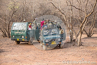 Jeep safari Editorial Stock Photo