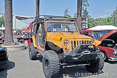 Jeep Wrangler Unlimited Editorial Stock Photo