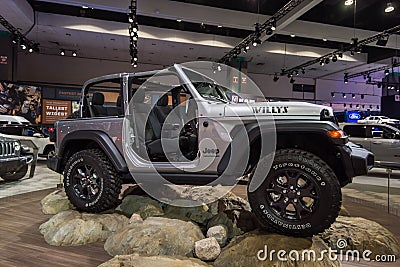 2020 Jeep Wrangler Willys Edition Editorial Stock Photo