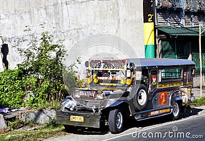 Jeepney 1 Editorial Stock Photo