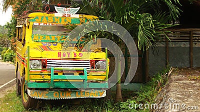 Jeepney car Editorial Stock Photo