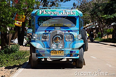 Jeepney, Philippines . Editorial Stock Photo