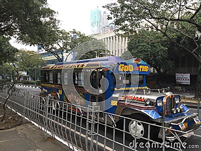 Jeepney Editorial Stock Photo