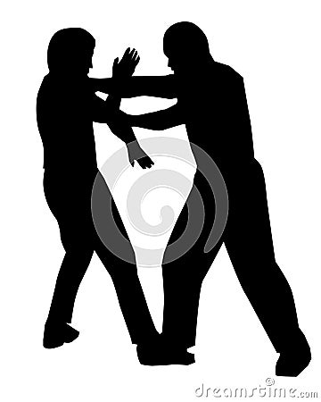 Jeet Kune Do Trapping Stock Photo