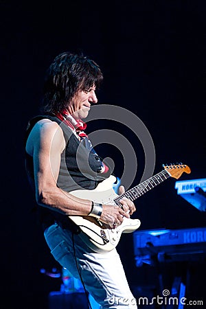 Jeff Beck Editorial Stock Photo