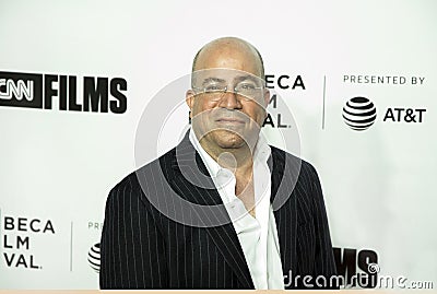 Jeff Zucker Arrives for Opening Night of the 2018 Tribeca Film Festival Editorial Stock Photo