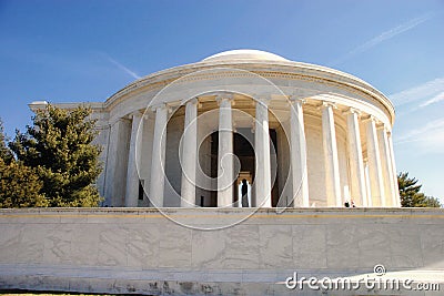 Jefferson Memorial Stock Photo