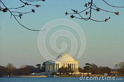 Jefferson Memorial Stock Photo