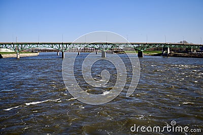 Jefferson Street Viaduct Editorial Stock Photo