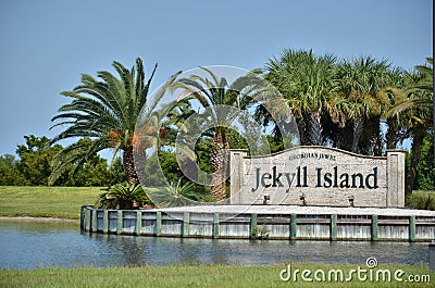 Jekyll Island Editorial Stock Photo