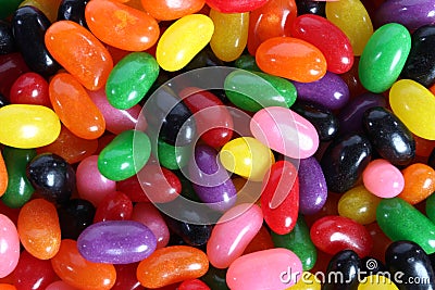Jelly bean Stock Photo