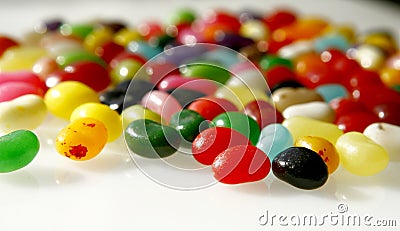 Jelly beans Stock Photo