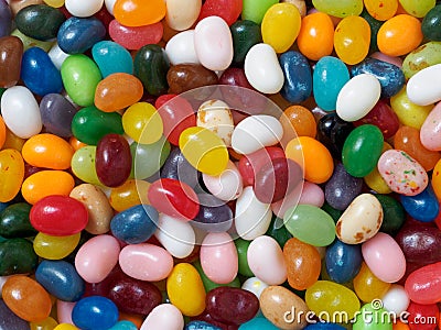 Jelly beans Stock Photo