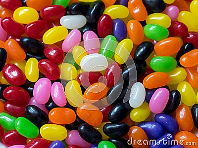 Jelly beans Stock Photo