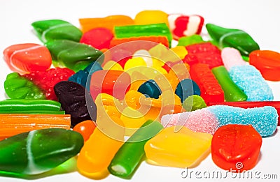 Jelly candy Stock Photo