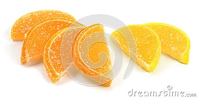 Jelly citrus candy Stock Photo