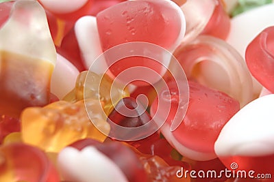 Jelly sweet Stock Photo