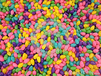 Jellybean candy Stock Photo