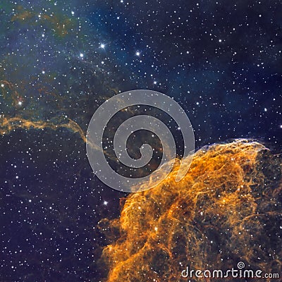 Jellyfish Nebula Stock Photo