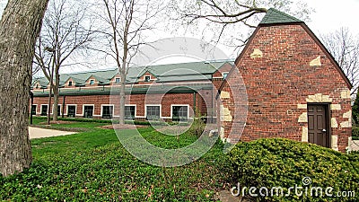 Jennie Huizenga Memorial Library - Palos Heights, IL Stock Photo