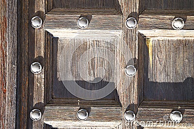 Jerago abstract curch closed wood lombardy Stock Photo