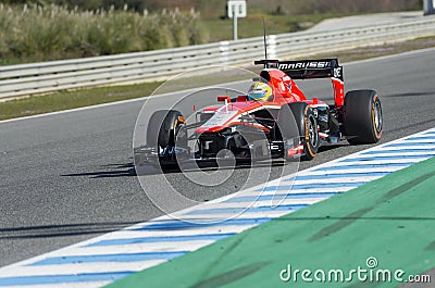 Marussia F1 Editorial Stock Photo