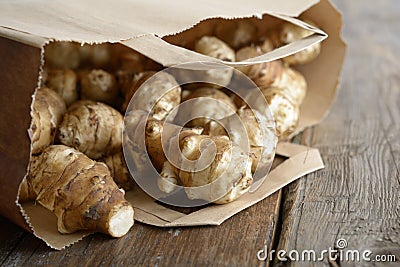 Jerusalem artichoke Stock Photo