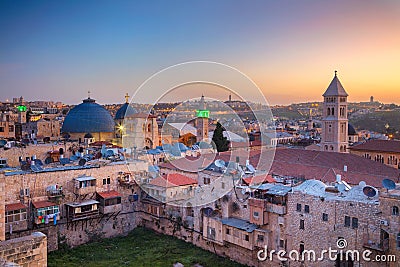 City of Jerusalem, Israel. Stock Photo