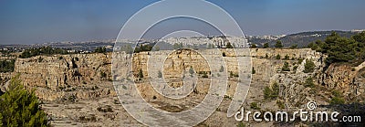 Jerusalem from a Different Angle Stock Photo