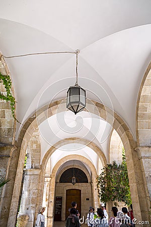The Chapel of the Flagellation, Jerusalem Editorial Stock Photo