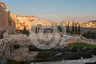 Jerusalem, Israel, view of the city Stock Photo