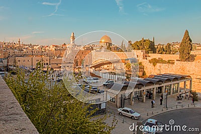 Jerusalem, Israel, view of the city Editorial Stock Photo