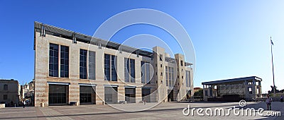 Jerusalem Municipality City Hall Building Editorial Stock Photo