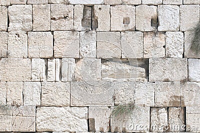 Jerusalem western wall Stock Photo