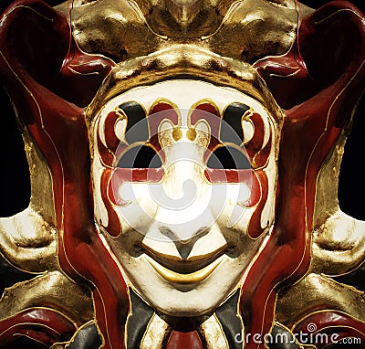 Jester mask Stock Photo