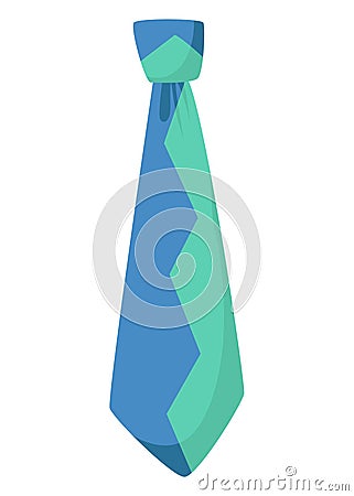 Jesters ties. Clown circus costume element. Funny holiday. Joker icon. Party color vector element Vector Illustration